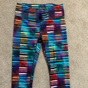 Athleta 3/4 length leggings